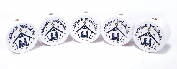 Krippe Gesegnete Weihnachten MS